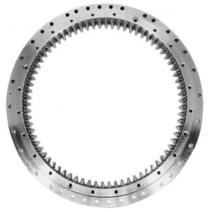 Roulements de pivotement de vitesse interne de rouleau croisé, roulement d'oscillation de pièces d'excavatrice
